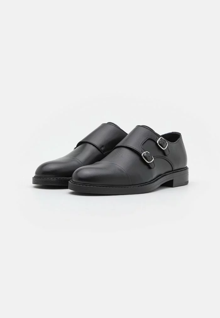 Selected Homme SLHBLAKE MONK SHOE - Mocassins - Black 2 Selected Homme SLHBLAKE MONK SHOE - Mocassins - Black – Image 2