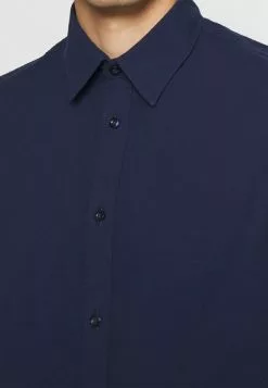 Selected Homme SLHREGNATE SEERSUCKER - Chemise - Peacoat -Selected Homme Soldes Boutique ca9c01675aeb46b88fd778f3521c31fb