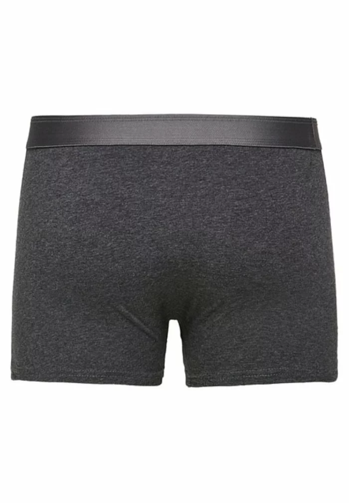 Selected Homme BASIC - Shorty - Medium Grey Melange 2 Selected Homme BASIC - Shorty - Medium Grey Melange – Image 2