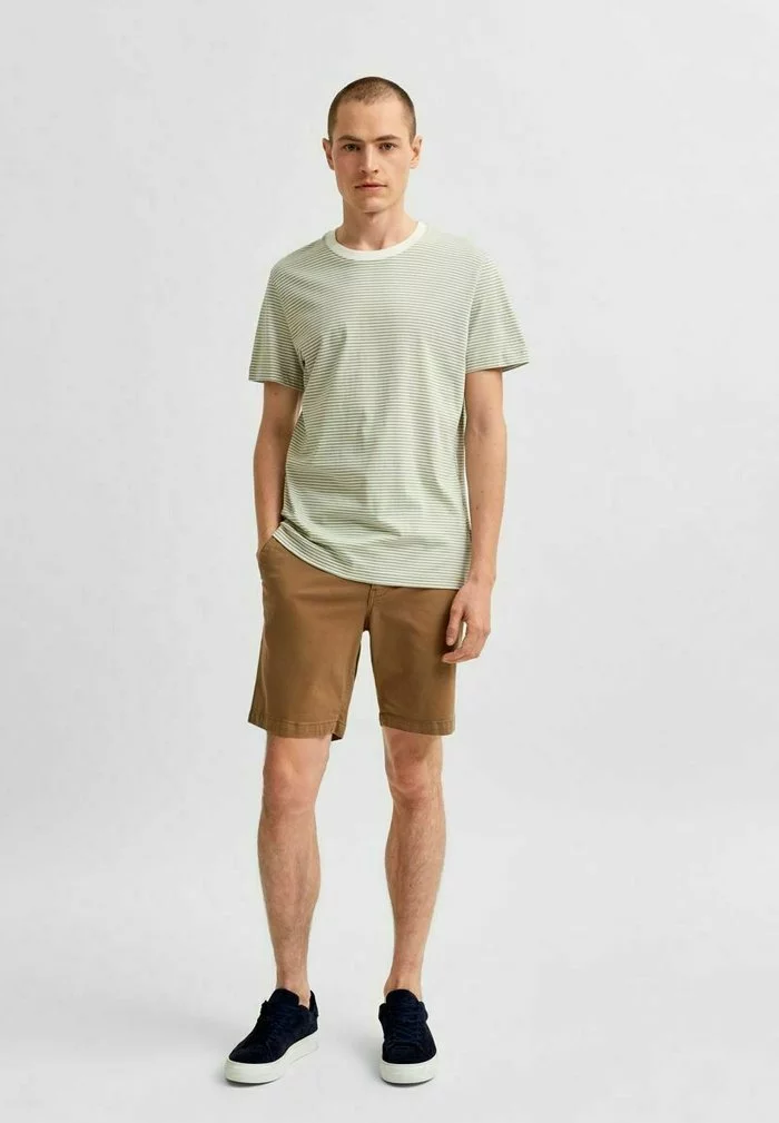 Selected Homme T-shirt Imprimé - Tea 2 Selected Homme T-shirt Imprimé - Tea – Image 2