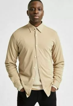 Selected Homme SLHSLIMOLIVER - Chemise - Crockery -Selected Homme Soldes Boutique cb5d196361924dd58a6c2a02497c8387