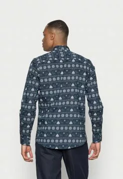 Selected Homme SLHSLIMJINGLE - Chemise - Navy Blazer -Selected Homme Soldes Boutique cb9b1961bc714751a746f8f54cd12d2a