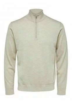 Selected Homme Pullover - Simply Taupe -Selected Homme Soldes Boutique cd895094bdba41fd9b77bb749cdaa41d