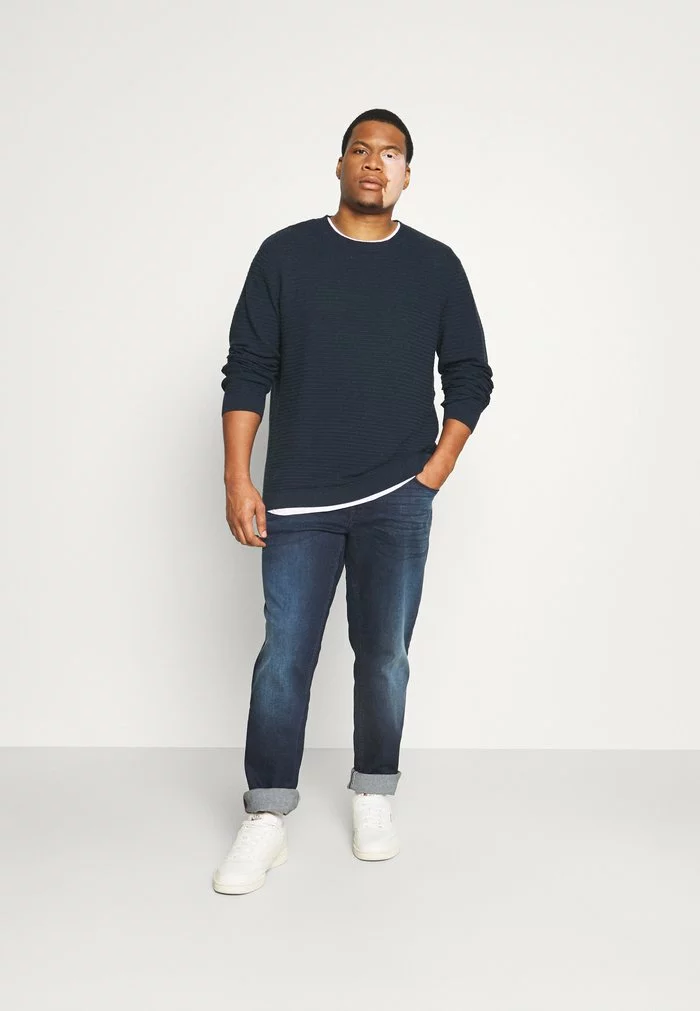 Selected Homme SLHMASEI CREW NECK - Pullover - Dress Blues 2 Selected Homme SLHMASEI CREW NECK - Pullover - Dress Blues – Image 2