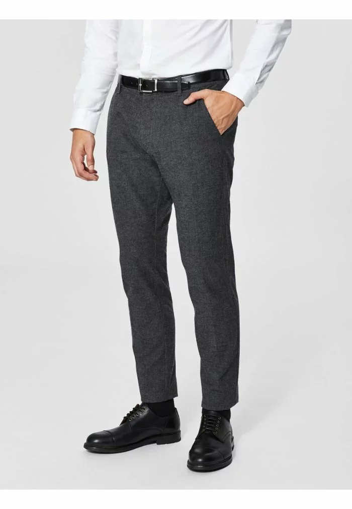 Selected Homme Pantalon De Costume - Black 1 Selected Homme Pantalon De Costume - Black