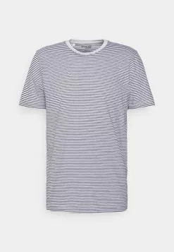 Selected Homme SLHNORMAN - T-shirt Imprimé - Bright White/navy Blazer -Selected Homme Soldes Boutique cef33bdae2904ac39e6edd4fbf30174b