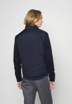 Selected Homme SLHRYLEE QUILTED - Veste Mi-saison - Sky Captain -Selected Homme Soldes Boutique cf23ca974f6f4da4bcf8dfbbfcea859b