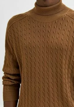 Selected Homme Pullover - Coffee Liqueãºr -Selected Homme Soldes Boutique cf786b7f85dc44e2b916c47d68bec026
