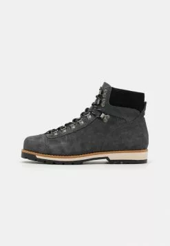 Selected Homme SLHAUGUST HIKING BOOT - Bottines à Lacets - Dark Grey