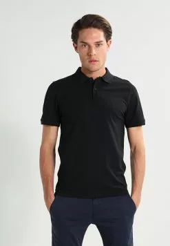 Selected Homme SLHARO EMBROIDERY - Polo - Black
