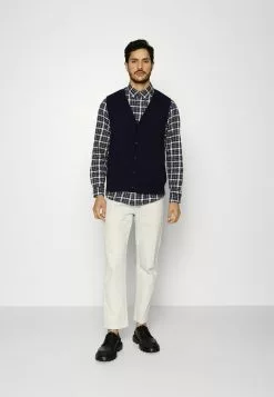 Selected Homme SLHSLIMISAC SHIRT CAMP - Chemise - Dark Blue/white 7 Selected Homme SLHSLIMISAC SHIRT CAMP - Chemise - Dark Blue/white -Selected Homme Soldes Boutique d04dc6501ba94e78a4293fd438145196