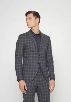 Selected Homme SLHMYLOLOGAN CHECK SUIT - Costume - Dark Grey/blue 14 Selected Homme SLHMYLOLOGAN CHECK SUIT - Costume - Dark Grey/blue -Selected Homme Soldes Boutique d0f235155441473e80ad94509e07a2c0