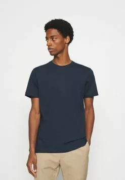 Selected Homme SLHNORMAN SS O-NECK S NOOS - T-shirt Basique - Navy Blazer