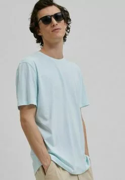 Selected Homme T-shirt Imprimé - Pastel Blue -Selected Homme Soldes Boutique d137f5bee41846998d2a1a8cca571ea5