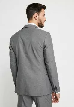 Selected Homme SHDNEWONE MYLOLOGAN SLIM FIT - Costume - Medium Grey Melange -Selected Homme Soldes Boutique d1ab6bfa9b4e4b1b99555f6e2ad6346d
