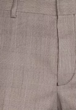 Selected Homme SLHSLIM KNOXLOGAN CHECK - Pantalon Classique - Red Dahlia/white -Selected Homme Soldes Boutique d1b9d00448164aa39f759189af88b7e3