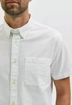 Selected Homme KURZÄRMELIGES - Chemise - White -Selected Homme Soldes Boutique d1d79b4ccaf6445396a97d91cfc7db6d