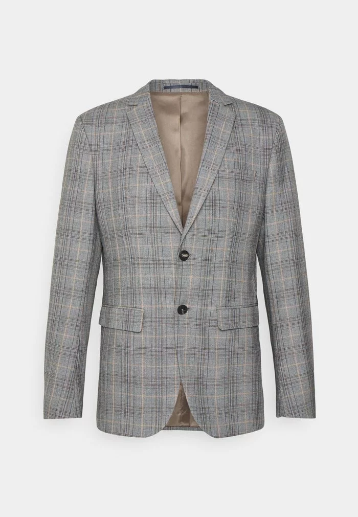 Selected Homme SLHSLIM MYLOLOGAN SUIT - Costume - Light Gray/multi 3 Selected Homme SLHSLIM MYLOLOGAN SUIT - Costume - Light Gray/multi – Image 3