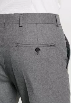 Selected Homme SHDNEWONE MYLOLOGAN SLIM FIT - Costume - Medium Grey Melange -Selected Homme Soldes Boutique d2b46042b2a247f28d26962fd53232f2