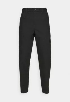 Selected Homme SLHSLIMTAPERED NORMAN PANTS - Pantalon Cargo - Black -Selected Homme Soldes Boutique d2f3bc17933748d397eb56777ab3f341