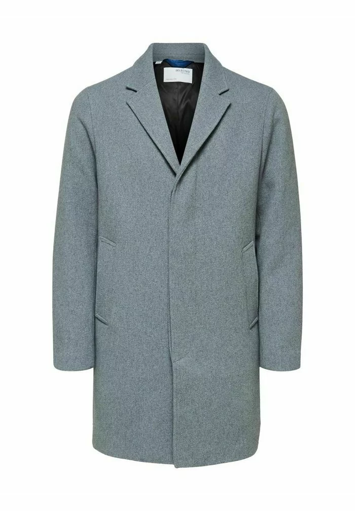 Selected Homme Manteau Classique - Grey Melange 6 Selected Homme Manteau Classique - Grey Melange – Image 6