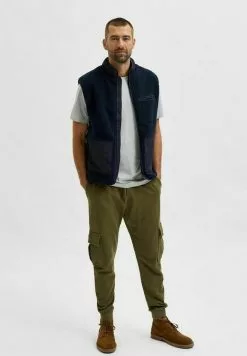 Selected Homme STRICK - Pantalon De Survêtement - Winter Moss -Selected Homme Soldes Boutique d587f102b4d441ba93425ddcde5376cd