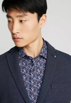 Selected Homme SLHSLIM IKEN BLAZER - Blazer - Dark Navy -Selected Homme Soldes Boutique d5a30ef3673343d9b7a1e35b1964b45e