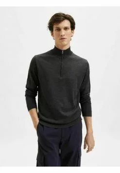 Selected Homme Pullover - Medium Grey Melange