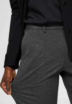 Selected Homme FLEX FIT HOSE SLIM FIT - Chino - Dark Grey -Selected Homme Soldes Boutique d60c269ed1b34f19bebcec8175028acb