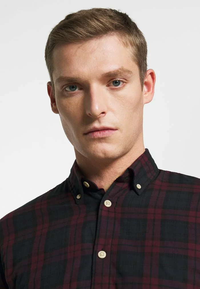 Selected Homme SLHSLIMHOUSTON CAMP - Chemise - Winetasting 4 Selected Homme SLHSLIMHOUSTON CAMP - Chemise - Winetasting – Image 4