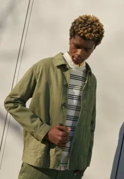 Selected Homme SLHMOLTON JACKET - Veste Légère - Olivine -Selected Homme Soldes Boutique d6db7645601f4f43aeadbc6fd2c8864f