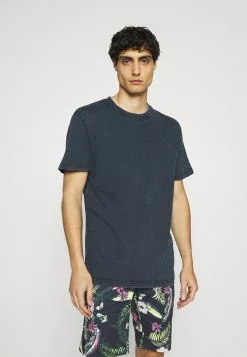 Selected Homme SLHRELAXHERB O NECK TEE - T-shirt Basique - Sky Captain