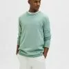 Selected Homme LANGÄRMELIGER - Pullover - Granite Green