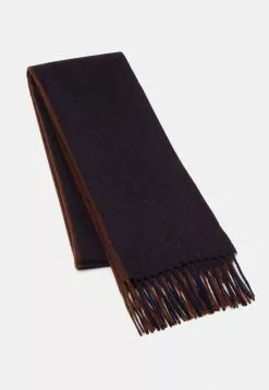 Selected Homme SLHTOPE STRIPE SCARF - Écharpe - Dark Navy