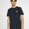 Selected Homme SLHJUDE O NECK TEE - T-shirt Basique - Sky Captain
