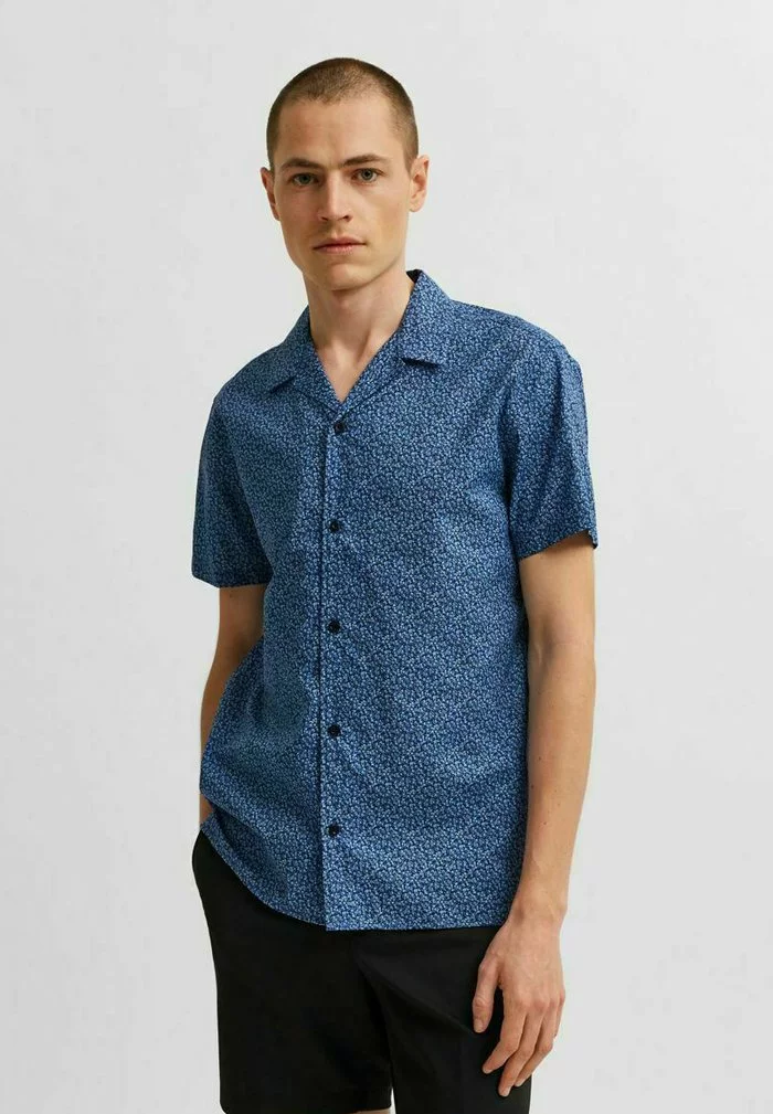 Selected Homme Chemise - Dark Blue 1 Selected Homme Chemise - Dark Blue