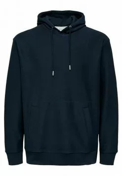 Selected Homme SLHRELAXCORK - Sweat à Capuche - Sky Captain -Selected Homme Soldes Boutique d9ee10f8608d4296ad4533652ad52100