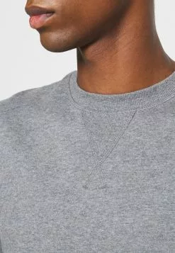 Selected Homme SLHJASON CREW NECK - Sweatshirt - Medium Grey Melange -Selected Homme Soldes Boutique da519d4b3c734813b1e02abd85dfe4ba