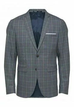 Selected Homme Blazer - Light Blue -Selected Homme Soldes Boutique daad2cf9ed054646b62217bb9dedc55b