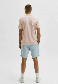 Selected Homme REGULAR FIT - Polo - Silver Pink -Selected Homme Soldes Boutique dabe3f8302ae40ca811c1476eff77b04