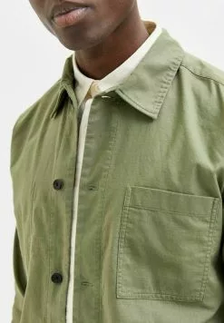 Selected Homme Chemise - Olivine -Selected Homme Soldes Boutique dad504c5da1f49f6be3a09f7008fc77e