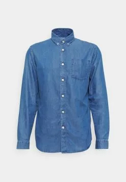 Selected Homme SLHREGSTANLEY SHIRT - Chemise - Medium Blue Denim -Selected Homme Soldes Boutique db6c43d09dbe4da385486b298fe8ff09