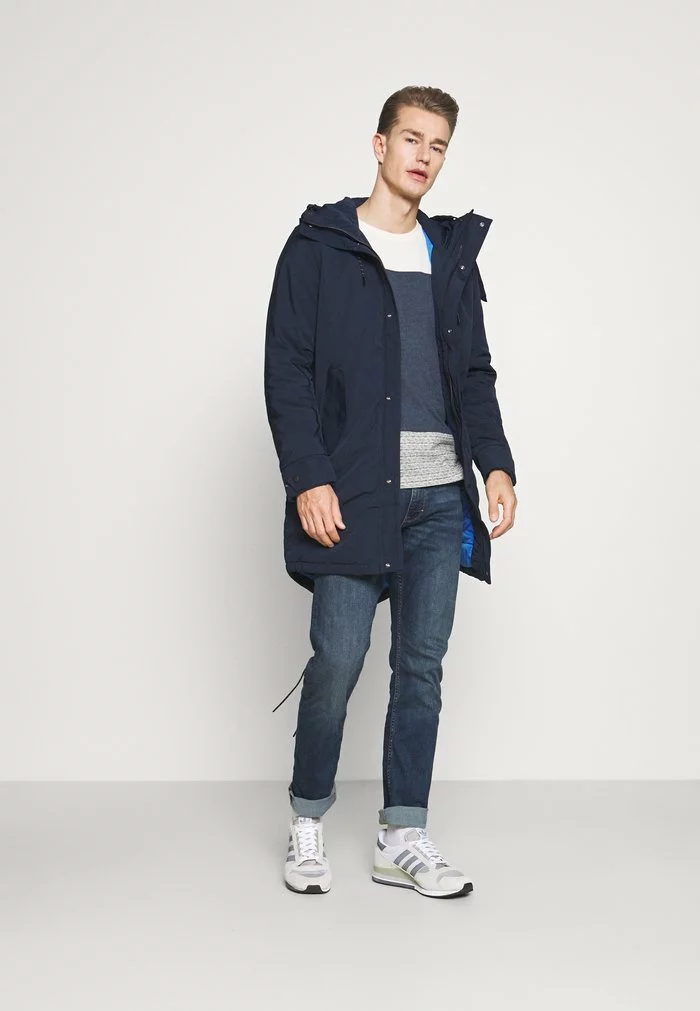 Selected Homme SLHSUST ICONICS FISHTAIL - Parka - Navy Blazer 2 Selected Homme SLHSUST ICONICS FISHTAIL - Parka - Navy Blazer – Image 2