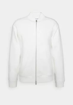 Selected Homme SLHNOAH JACKET - Sweat à Capuche Zippé - Egret