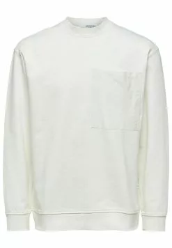Selected Homme Sweatshirt - Egret -Selected Homme Soldes Boutique dbbd8769f022439e9d5c1d0fed4c8b03