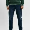 Selected Homme Jean Droit - Blue Black Denim