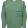 Selected Homme Sweatshirt - Granite Green