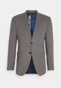 Selected Homme SLIM JIM FLEX - Veste De Costume - Light Grey Melange