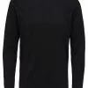 Selected Homme SLHDOME CREW NECK - Pullover - Black