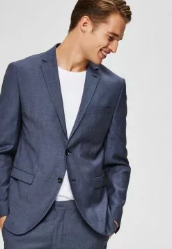 Selected Homme Blazer - Light Blue -Selected Homme Soldes Boutique ddd19e07d4954698b0f43ba3e5c907ed
